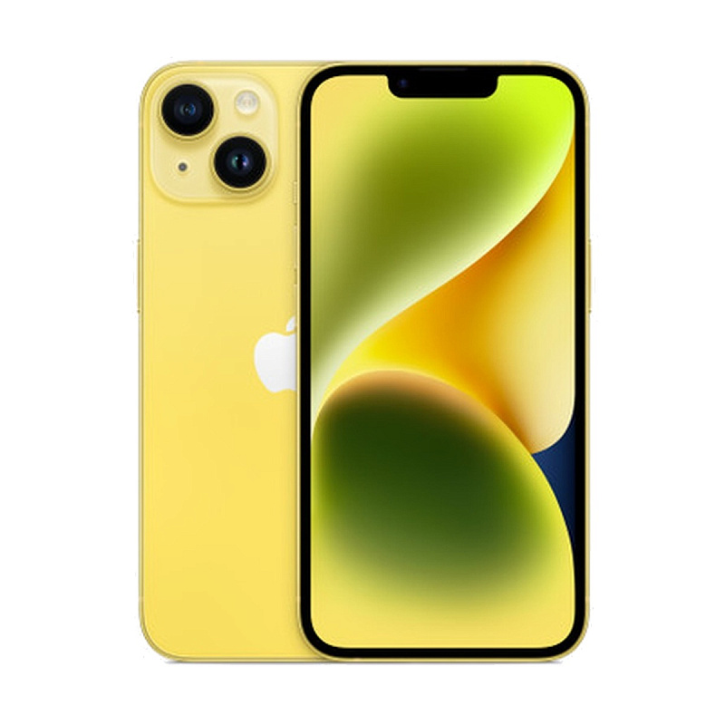 Смартфон Apple iPhone 14 128Gb SIM+eSIM Yellow (Желтый) Global