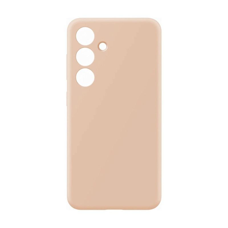 Чехол накладка Silicone Cover Samsung Galaxy S24 Coral