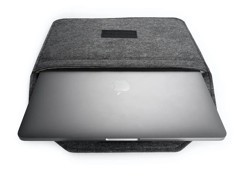 Чехол-конверт из войлока для MacBook 13-14' Черный