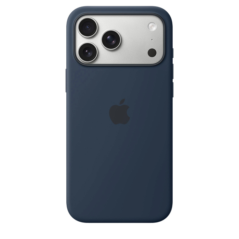 Чехол для iPhone 17 Silicone Case с MagSafe Midnight