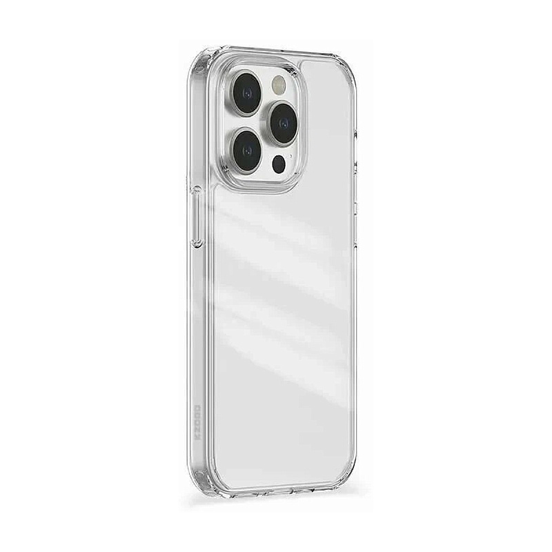 Силиконовый чехол K-DOO Guardian для iPhone 15 Pro Max Прозрачный