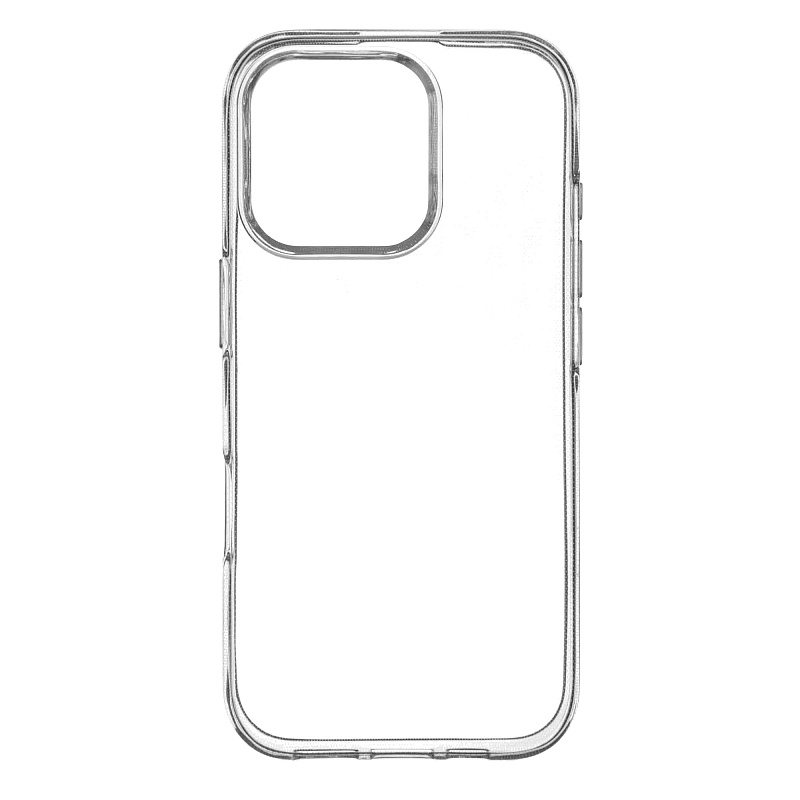 Чехол силиконовый для iPhone 17 Air Прозрачный