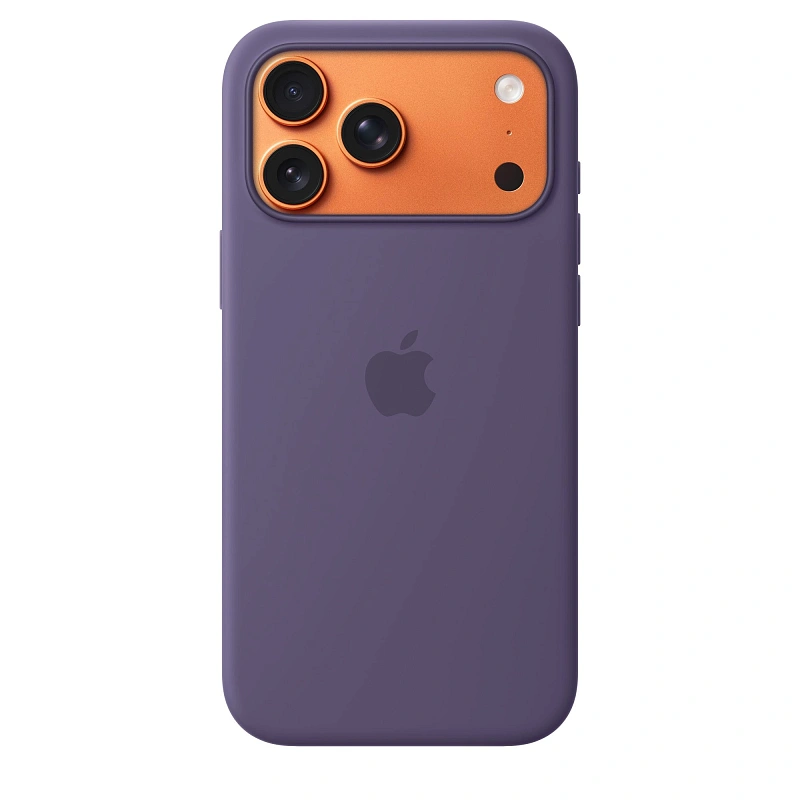 Силиконовый чехол iPhone 17 Pro Purple Fog