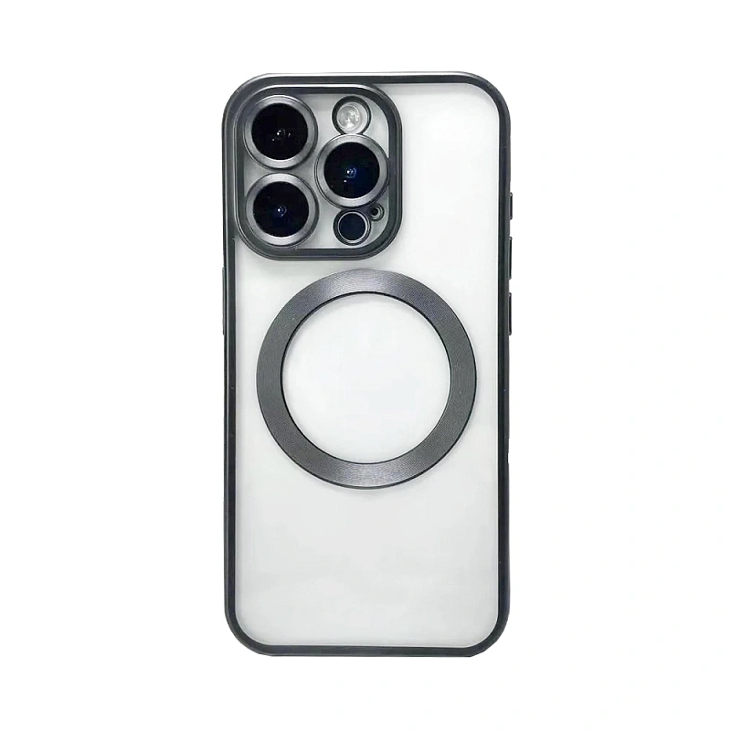 Чехол Kvi-ni ( MagSafe) iPhone 15 Pro Max Серый