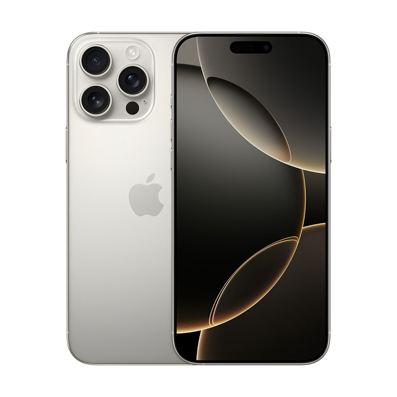 Смартфон Apple iPhone 16 Pro Max 1Tb eSIM Natural Titanium (Серебристый) Global