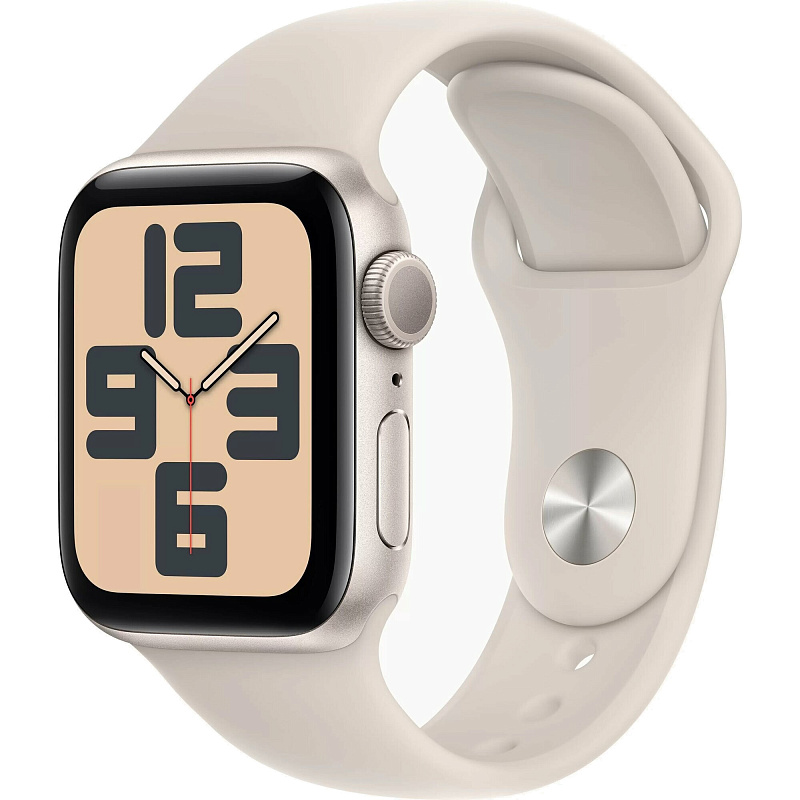 Watch SE 2022 40 мм Gold с starlight Sport S/M