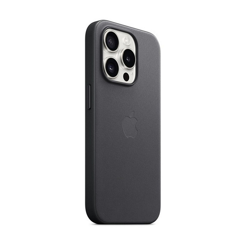 Leather Case iPhone 15 Pro Max Black