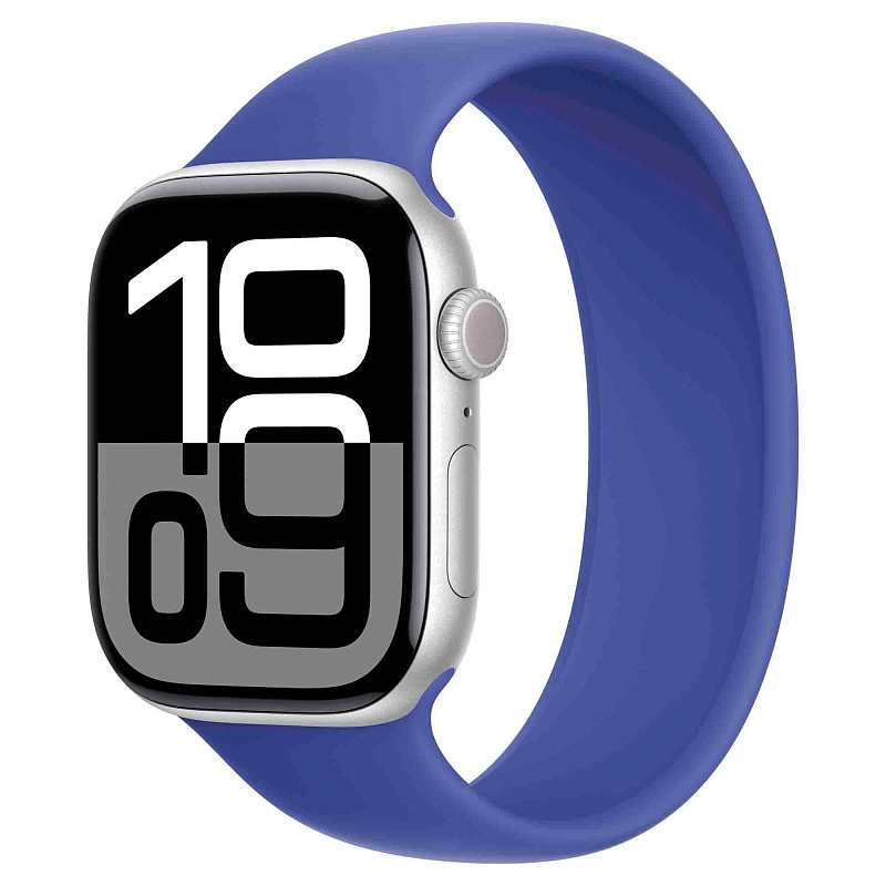 Watch Series 10 42 мм Silver с Lake Ultramarine Solo