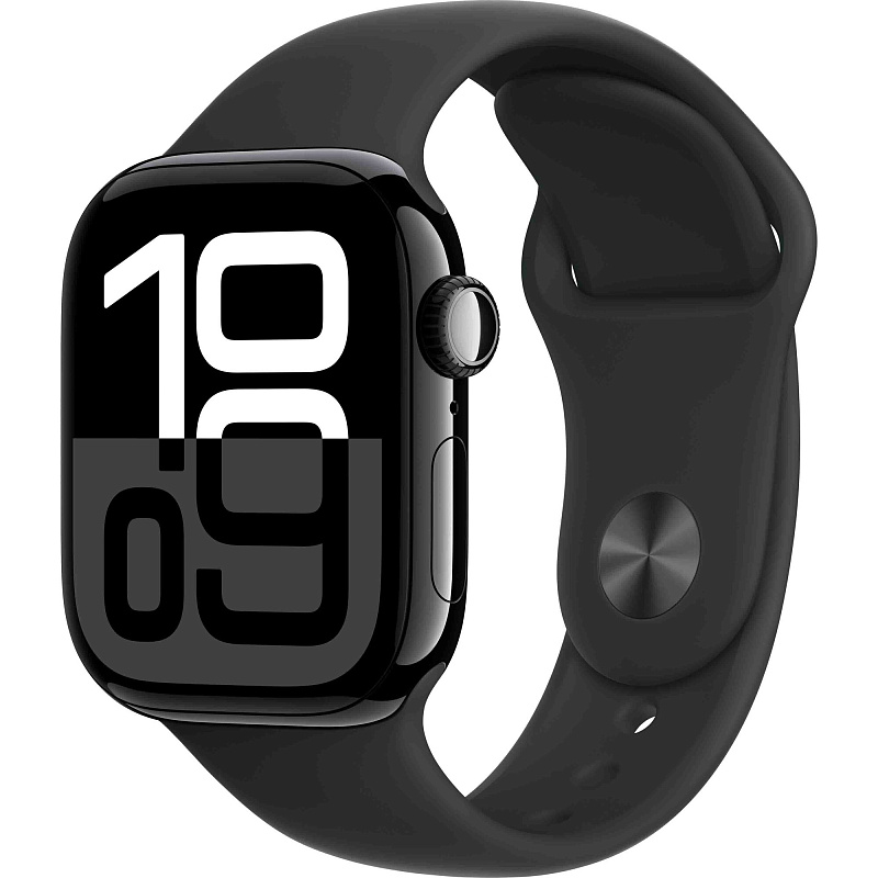 Watch Series 10 42 мм Jet Black с Black Sport S/M