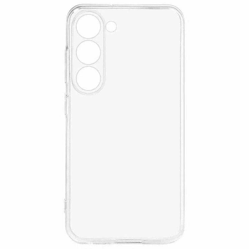Чехол-накладка Silikone Case S24 + Прозрачный
