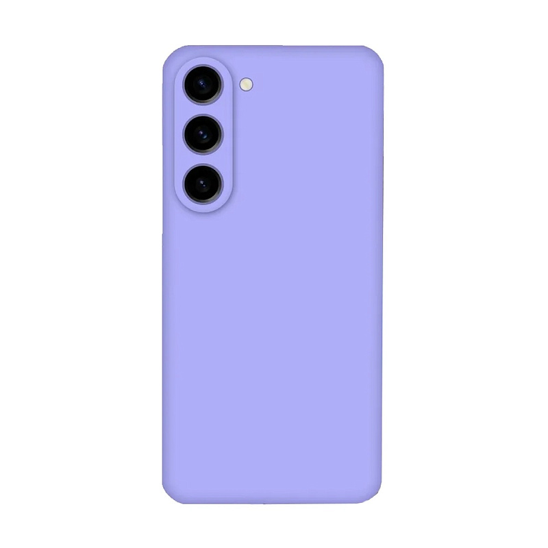 Чехол накладка Silicone Cover Samsung Galaxy S24 Lilac