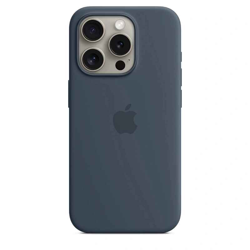 Чехол Apple iPhone 15 Pro Silicone Case MagSafe Storm