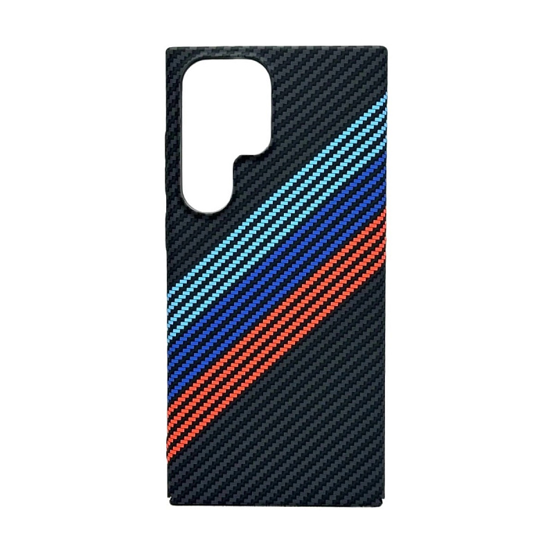 Чехол LUXO Samsung S24 Ultra (черный с полосками)