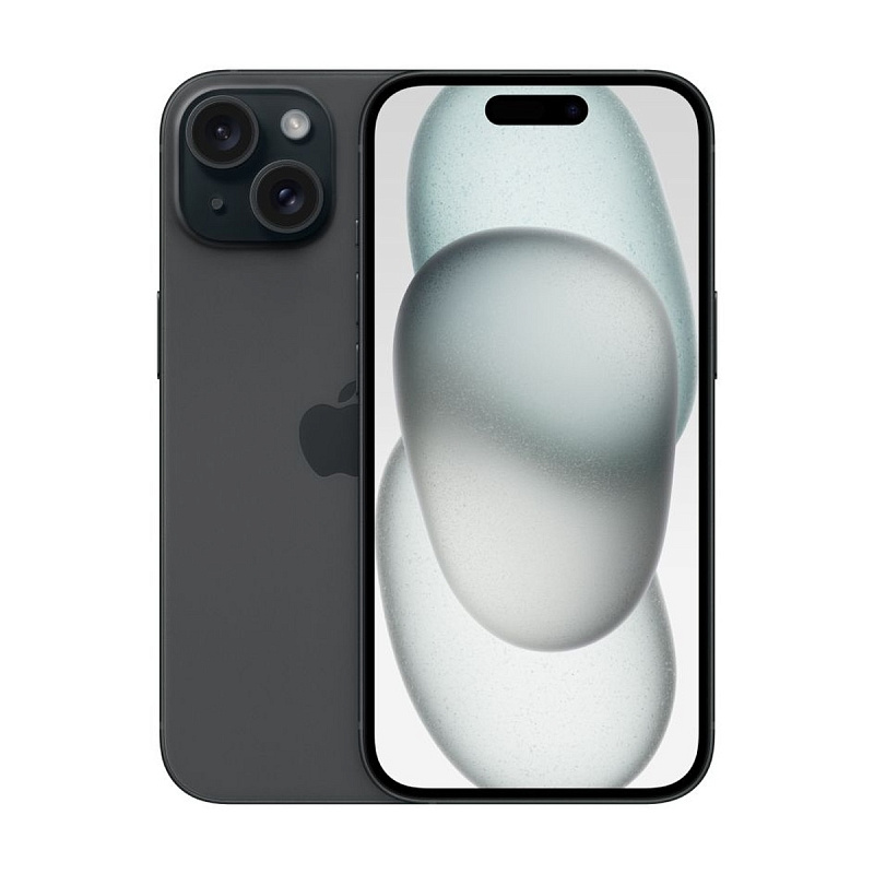 Смартфон Apple iPhone 15 Plus 256Gb SIM+eSIM Black (Черный) Global