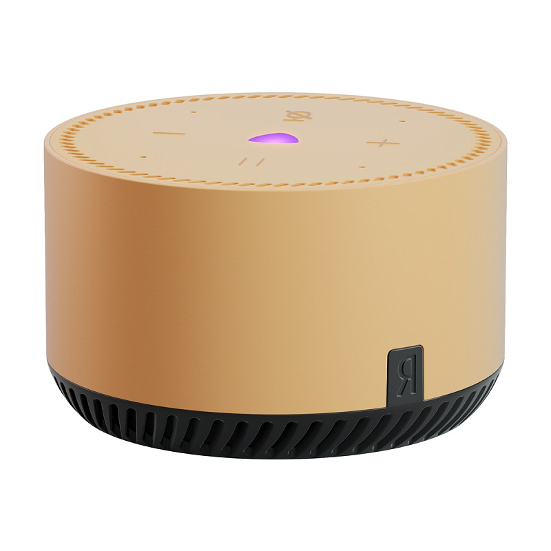 Умная колонка Яндекс Станция Лайт Бежевый капучино