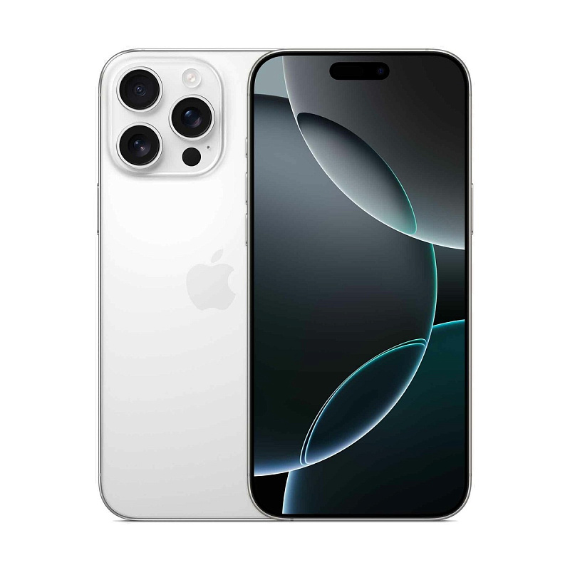 Смартфон Apple iPhone 16 Pro Max 512Gb 2 eSIM White Titanium (Белый) Global
