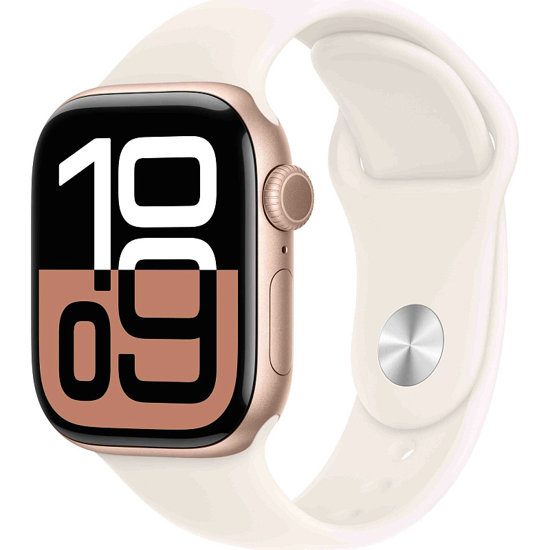 Watch Series 10 46 мм Rose Gold с Light Blush Solo Loop