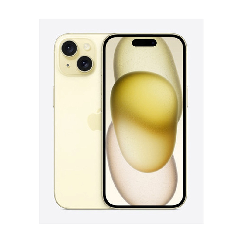 Смартфон Apple iPhone 15 128Gb SIM+eSIM Yellow (Желтый) Global