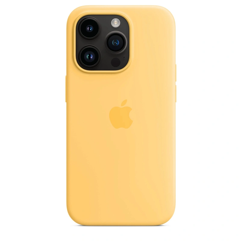 Силиконовый чехол для iPhone 14 Pro Max Sunglow MagSafe