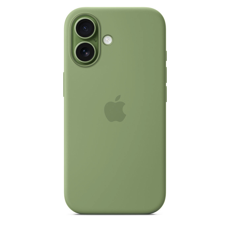 Чехол для iPhone 17 Silicone Case с MagSafe Light Moss