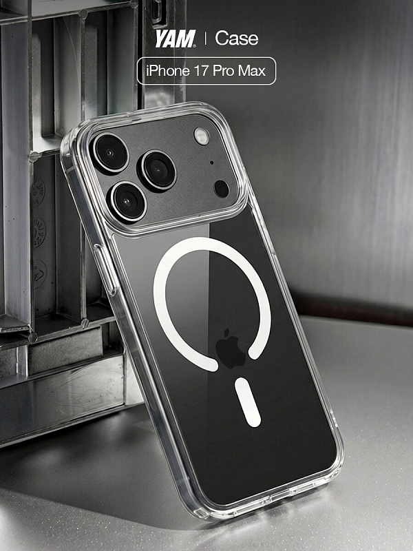 Силиконовый чехол для iPhone 17 Pro Max ClearCase