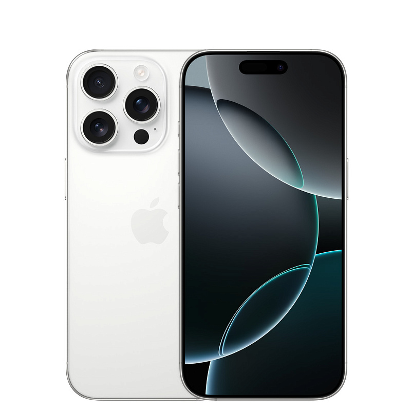 Смартфон Apple iPhone 16 Pro 256Gb SIM+eSIM White Titanium (Белый) Global