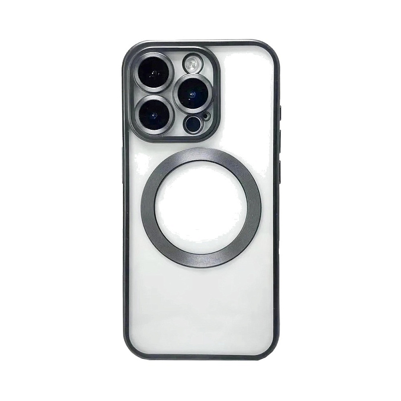 Чехол Mosbros MagSafe для iPhone 17 Pro серый