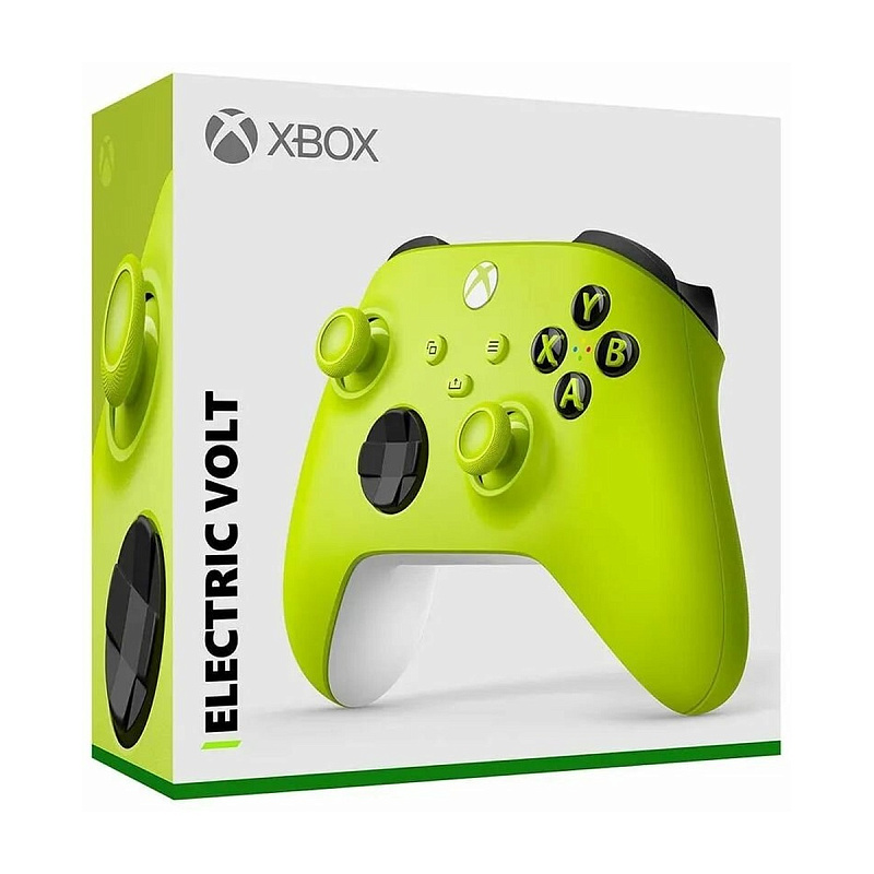 Геймпад Microsoft беспроводной Xbox Wireless Controller Series S/X/ONE/PC (Electric Volt)