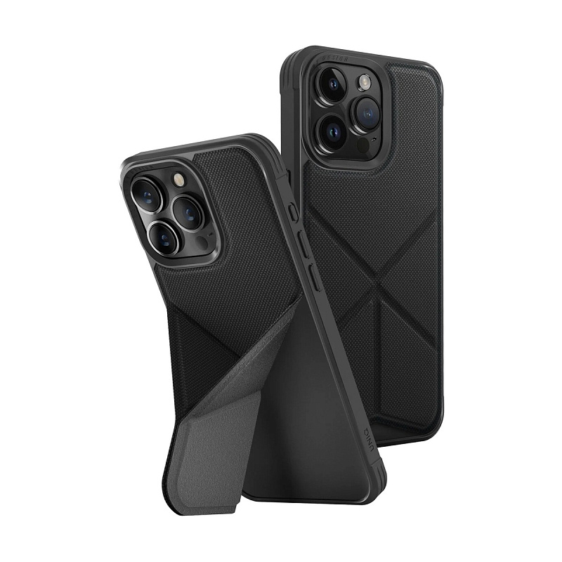 Чехол LUXO Life + с MagSafe для iPhone 17 Pro Kevlar черный