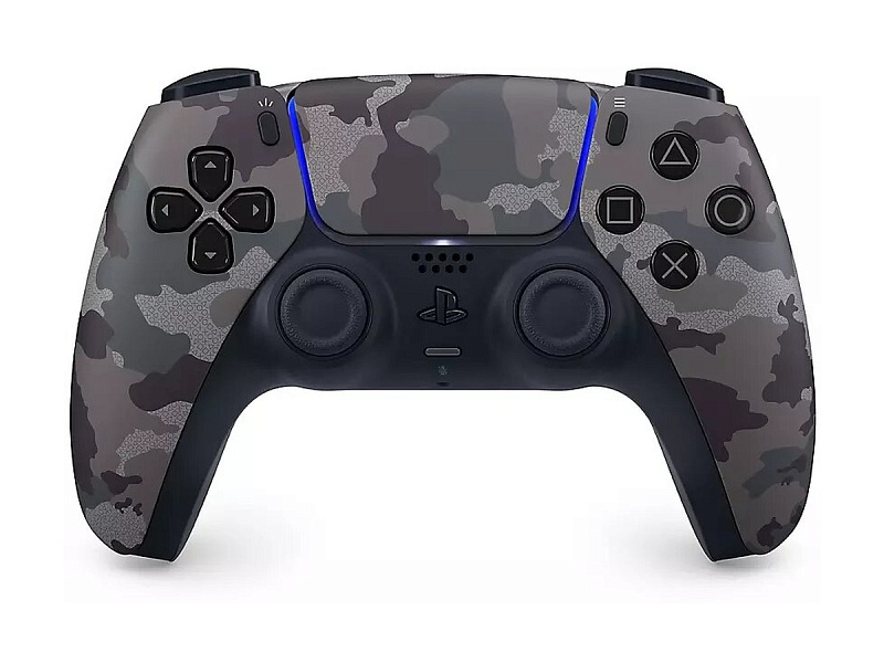 Беспроводной контроллер DualSense для PlayStation 5 Серый камуфляж