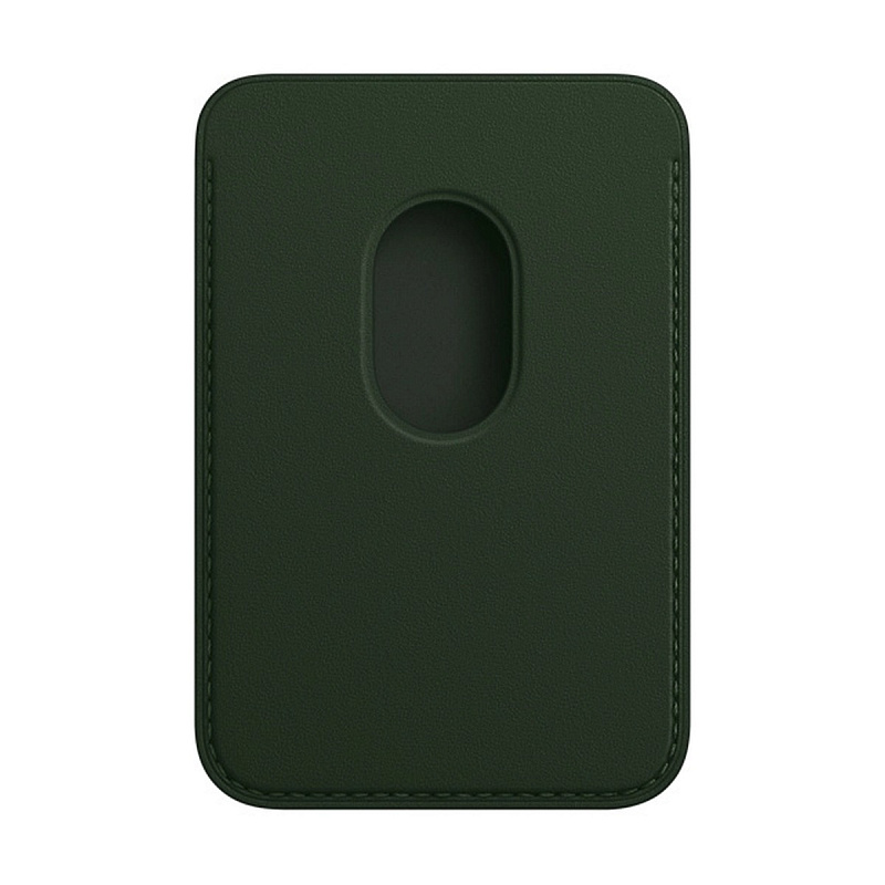 Картхолдер для iPhone Leather Wallet с MagSafe Green