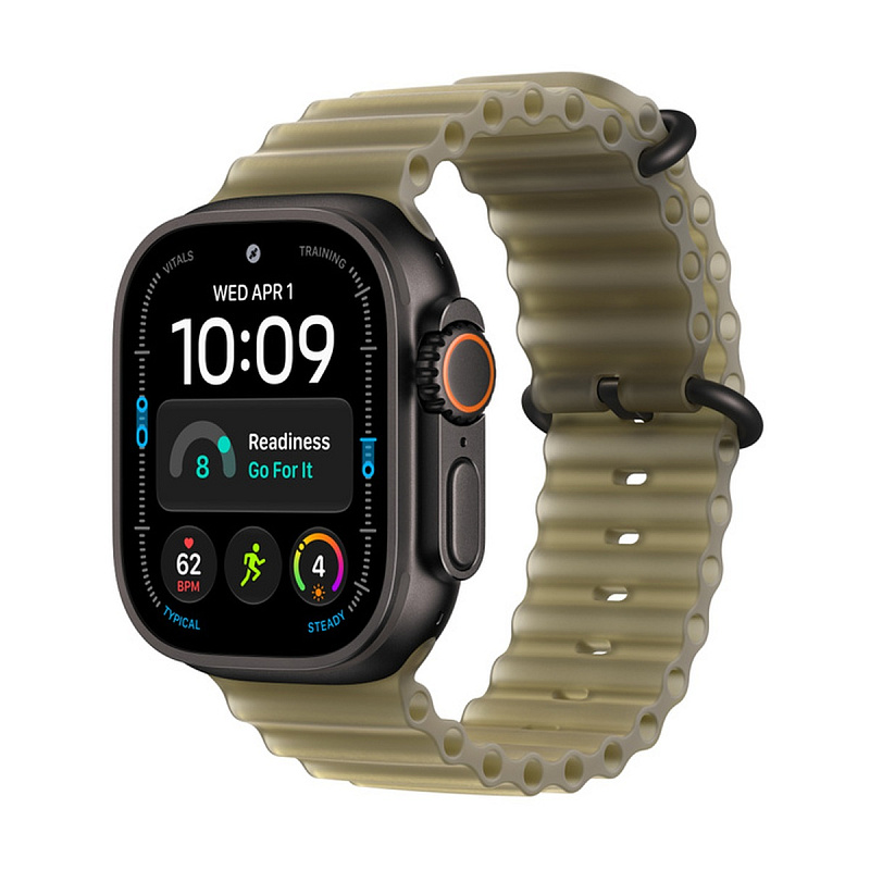 Смарт-часы Apple Watch Ultra 4 GPS + Cellular 49mm Black Titanium, Translucent Kelp Ocean Band