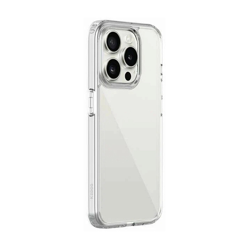 Силиконовый чехол K-DOO Guardian для iPhone 15 Pro Прозрачный