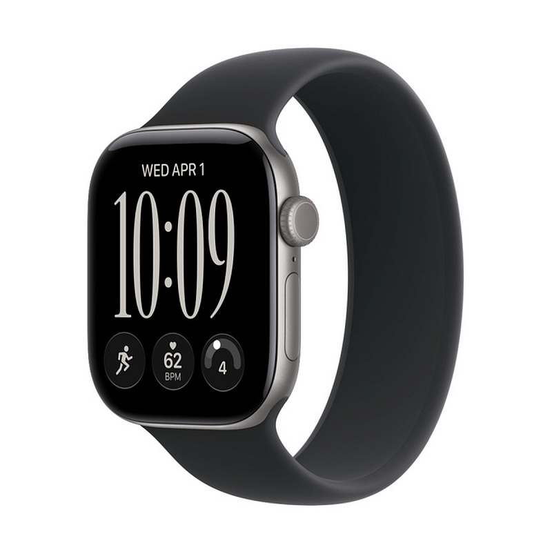 Смарт-часы Apple Watch Series 12 GPS 42mm Space Gray Aluminium, Black Solo Loop