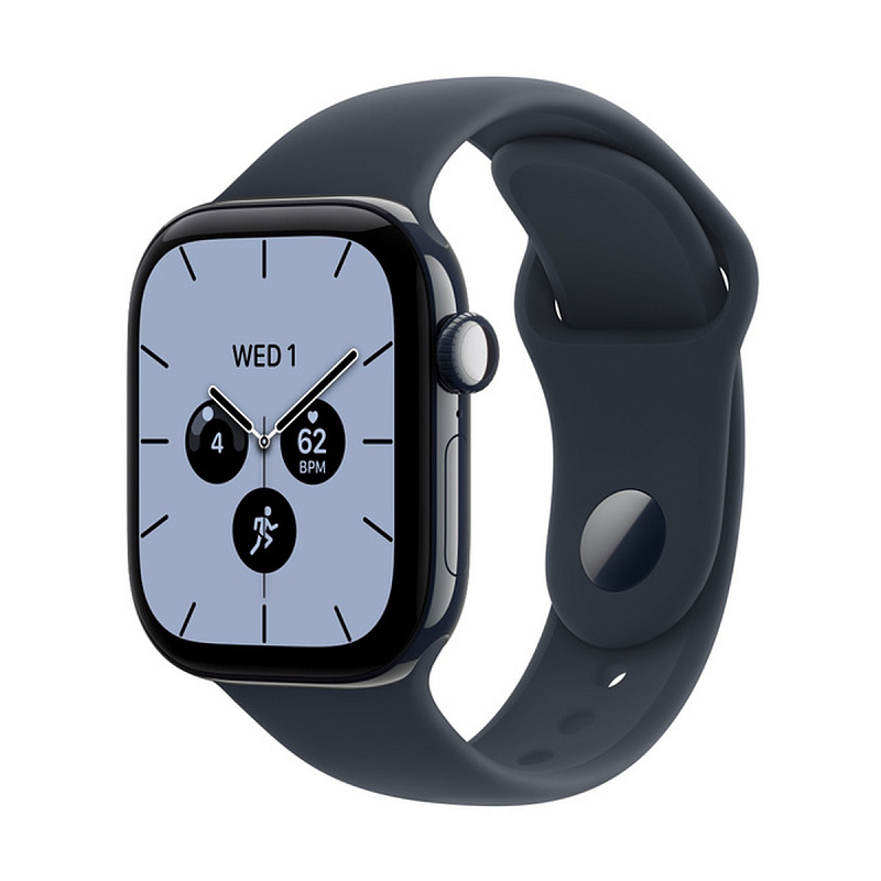 Смарт-часы Apple Watch Series 12 GPS + Cellular 42mm Night Blue Ceramic, Navy Blue Sport Band, размер S/M