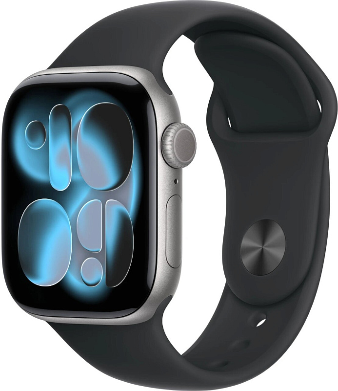 Watch Series 11 46 мм Space Gray с Black Sport S/M