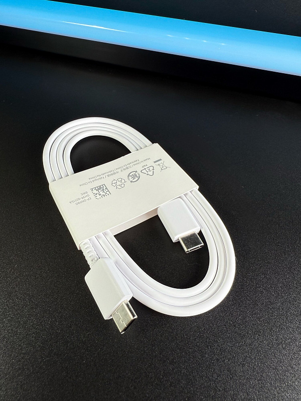 Кабель Samsung USB Type-C - USB Type-C белый 1 м