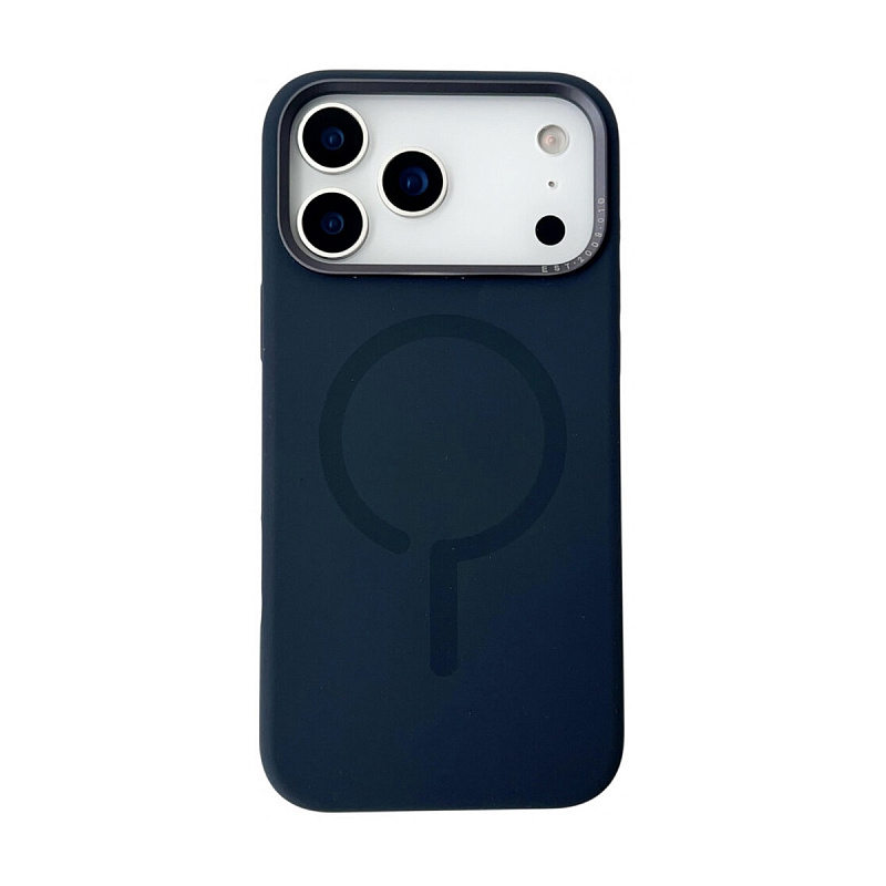 Чехол Silicone Case для iPhone 17 Pro Темно синий