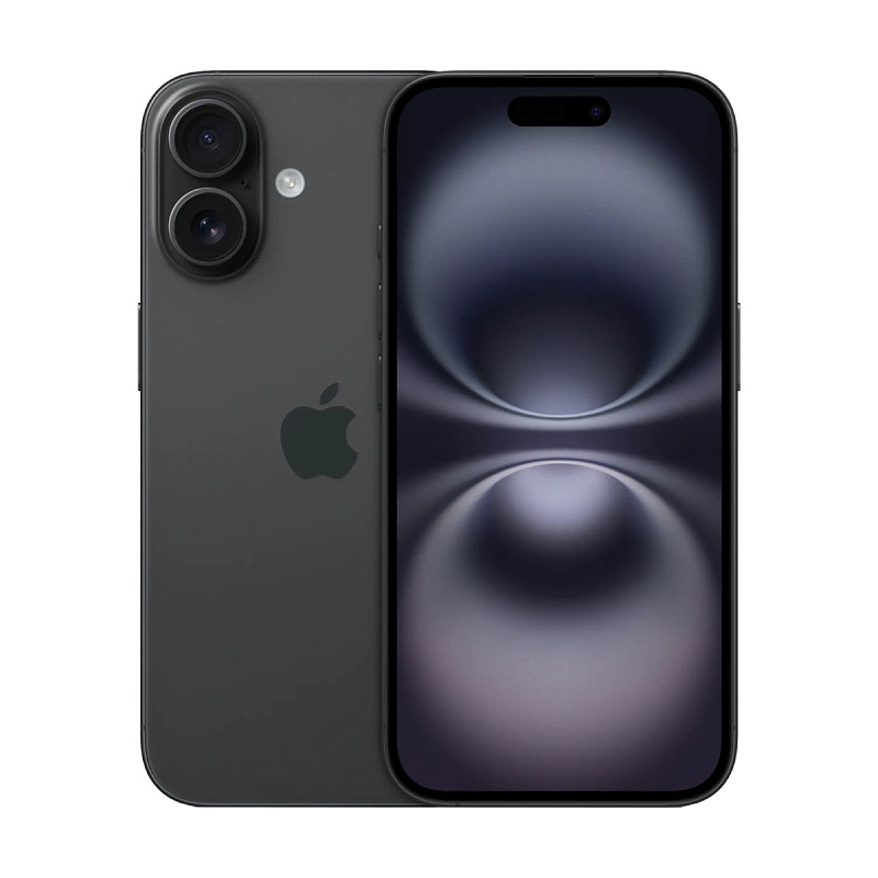 Смартфон Apple iPhone 16 128Gb eSIM Black (Черный) Global