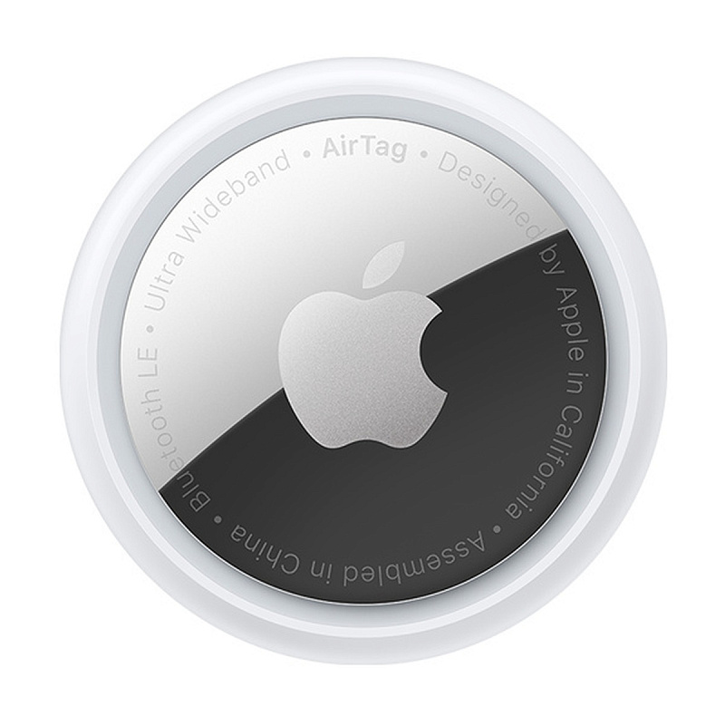 Трекер Apple AirTag белый/серебристый 1 шт