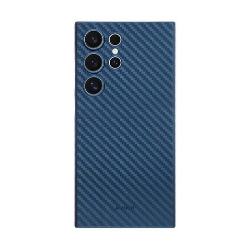 Кевларовый чехол K-DOO Air Carbon для Samsung Galaxy S24 Ultra Синий