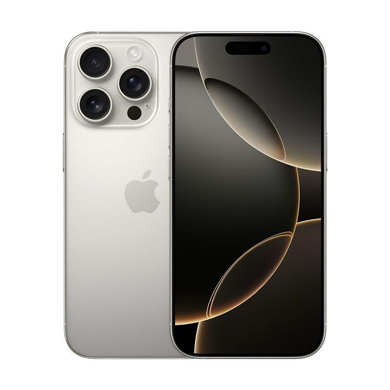 Смартфон Apple iPhone 16 Pro 512Gb SIM+eSIM Natural Titanium (Серебристый) Global