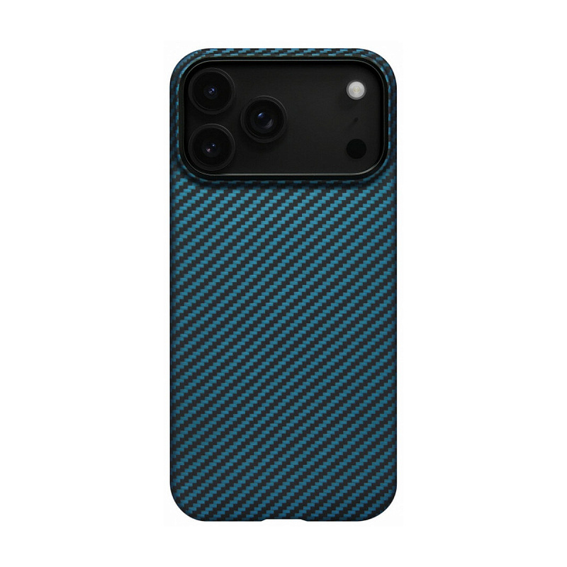 Чехол Pitaka Ultra-Slim Case для iPhone 17 Pro Сине-голубой