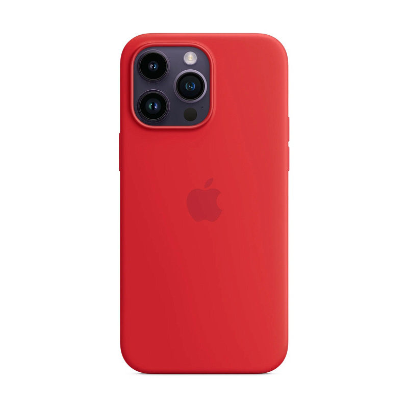 Силиконовый чехол для iPhone 14 Pro Max Red MagSafe