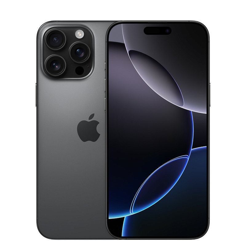 Смартфон Apple iPhone 16 Pro Max 512Gb eSIM Black Titanium (Черный) Global