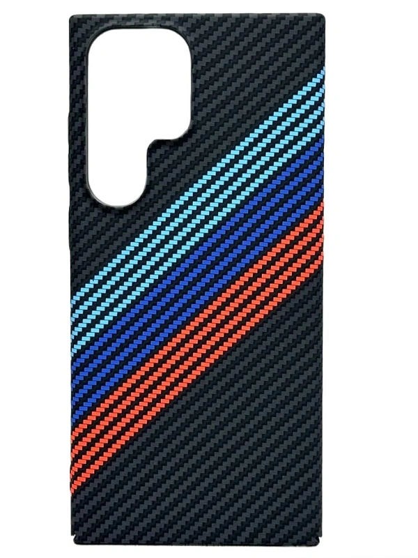 Чехол LUXO Samsung S24 Ultra (черный с полосками)