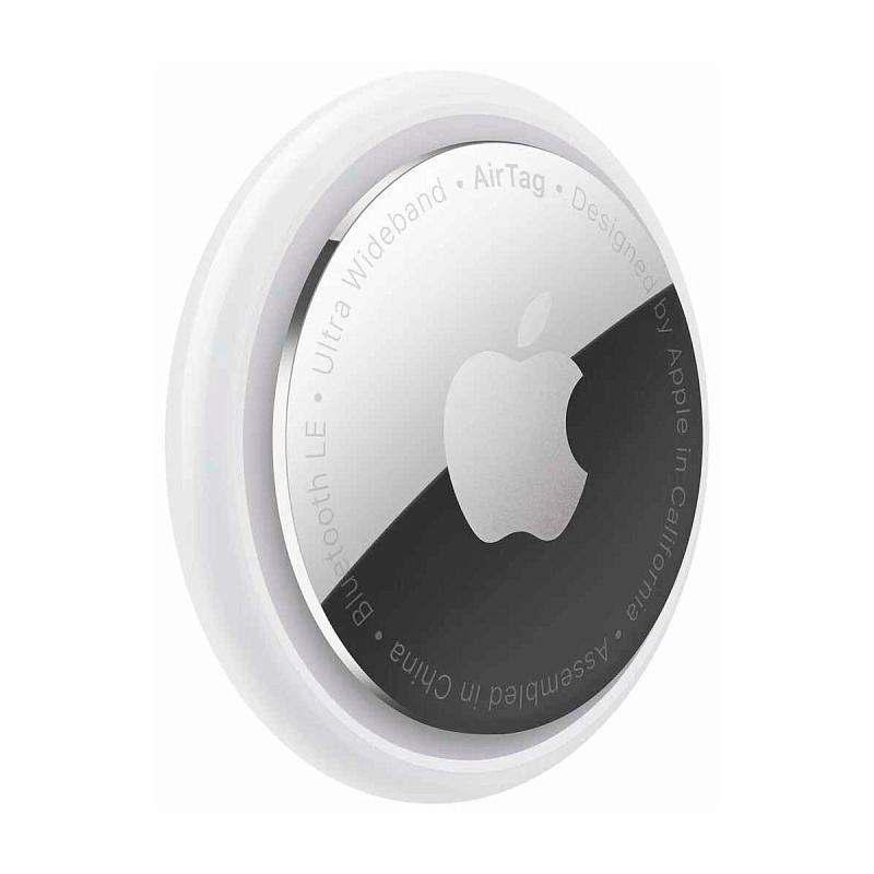 Трекер Apple AirTag белый/серебристый 1 шт