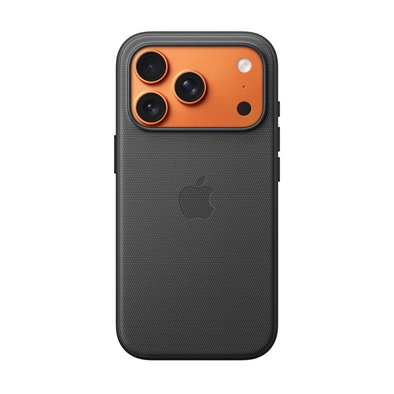 Тканевый чехол для Apple iPhone 17 Pro Max TechWoven Black (Original)
