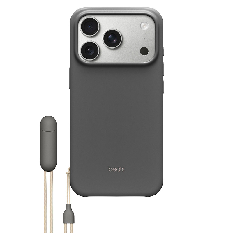 Чехол Beats для iPhone 17 Pro Gray с MagSafe