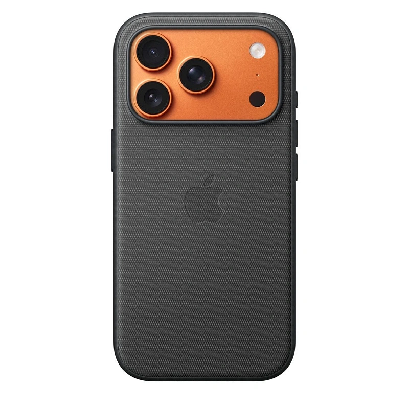 Тканевый чехол iPhone 17 Pro Max TechWoven Black Черный
